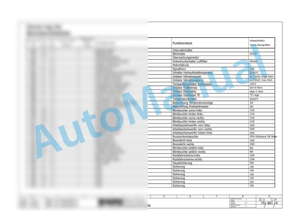 Bomag BW 115 AC-3 Combination Rollers Electric, Hydraulic Schematics Diagram 861750211001 - 861750211326-2