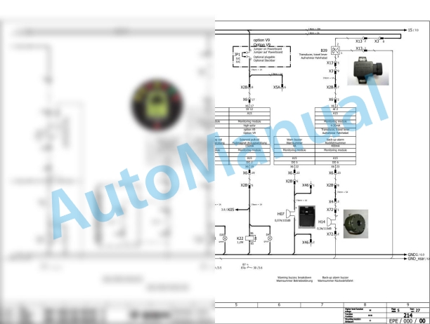 Bomag BW 120 AC-5 Combination Rollers Electric, Hydraulic Schematics Diagram 101880201001 - 101880201135-2