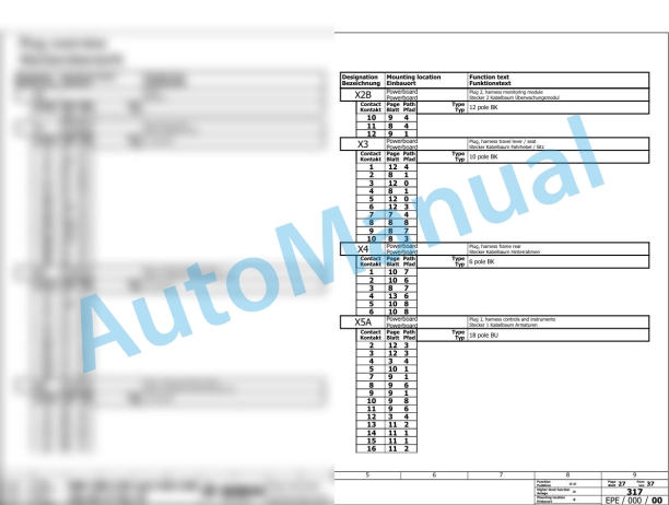 Bomag BW 120 AC-5 Combination Rollers Electric, Hydraulic Schematics Diagram 101880351001 - 101880359999-3