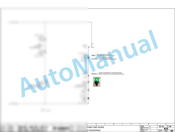 Bomag BW 120 AD-5 CC Tandem Vibratory Rollers Electric, Hydraulic Schematics Diagram 961880721001 - 961880729999-2