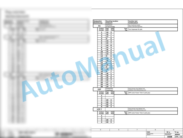 Bomag BW 120 AD-5 Tandem Vibratory Rollers Electric, Hydraulic Schematics Diagram 101880771001 - 101880779999-3