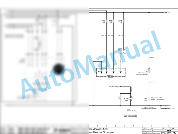 Bomag BW 120 AD-5 Tandem Vibratory Rollers Electric, Hydraulic Schematics Diagram 861880421001 - 861880429999-2