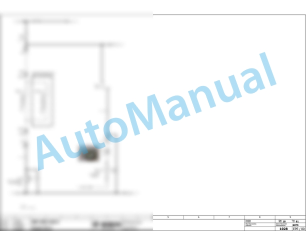 Bomag BW 120 AD-5 Tandem Vibratory Rollers Electric, Hydraulic Schematics Diagram 961880781001 - 961880789999-3