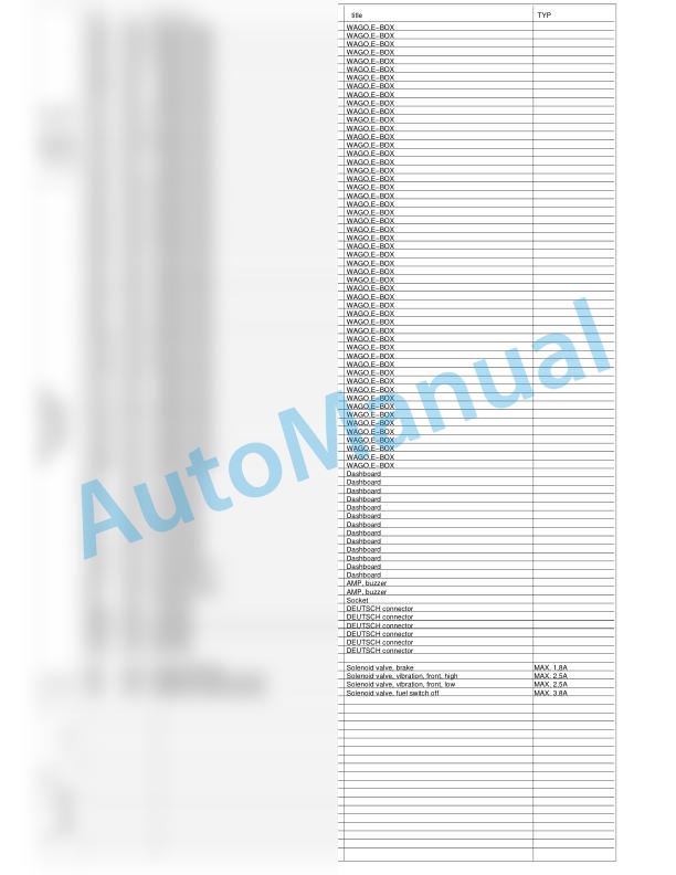 Bomag BW 124 DH-3 Single Drum Vibratory Rollers Electric, Hydraulic Schematics Diagram 101581251003 - 101581259999-3