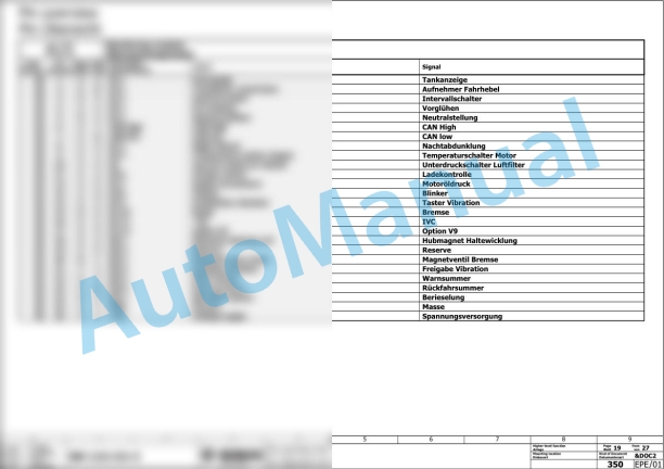 Bomag BW 131 ACW-5 Combination Rollers Electric, Hydraulic Schematics Diagram 861750251001 - 861750251420-3