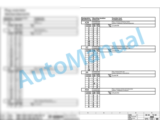 Bomag BW 135 AD-5 Tandem Vibratory Rollers Electric, Hydraulic Schematics Diagram 101650421001 - 101650429999-2