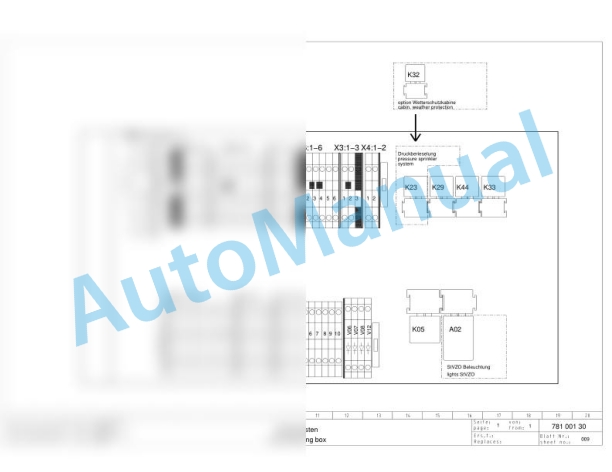 Bomag BW 135 AD Tandem Vibratory Rollers Electric, Hydraulic Schematics Diagram 101650161001 - 101650161468-3