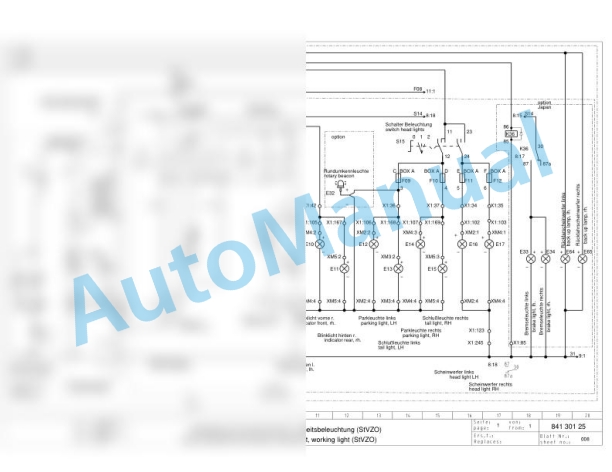 Bomag BW 141 AD-2 Tandem Vibratory Rollers Electric, Hydraulic Schematics Diagram 101490051141 - 101490059999-3