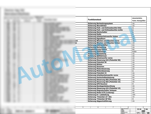 Bomag BW 141 AD-5 Tandem Vibratory Rollers Electric, Hydraulic Schematics Diagram 101921001001 - 101921001074-2