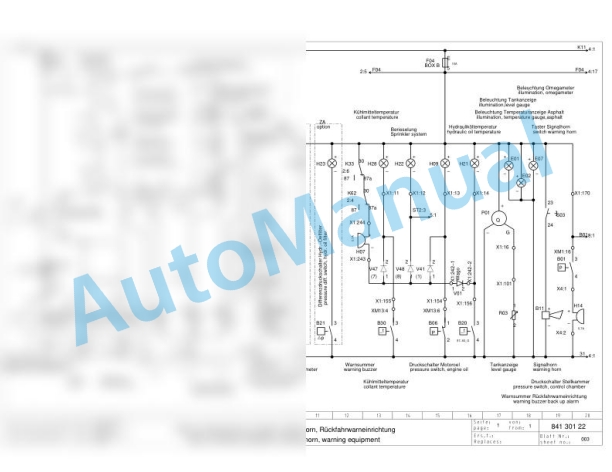 Bomag BW 144 AC-2 Combination Rollers Electric, Hydraulic Schematics Diagram 101810281023 - 101810289999-2