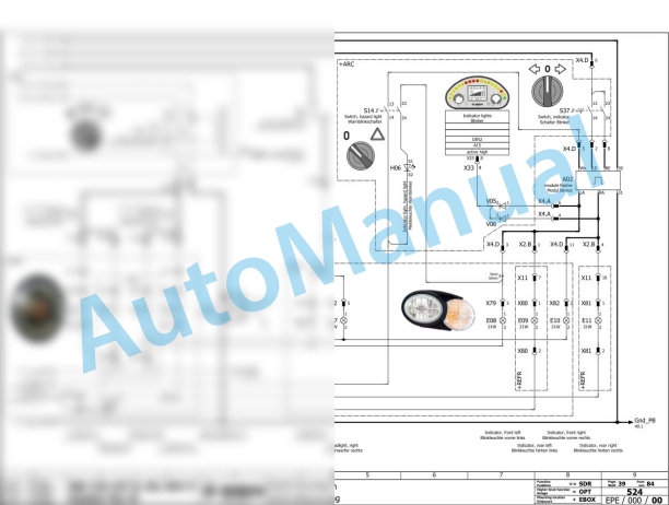 Bomag BW 145 D-5 Single Drum Vibratory Rollers Electric, Hydraulic Schematics Diagram 101586771001 - 101586771020-2