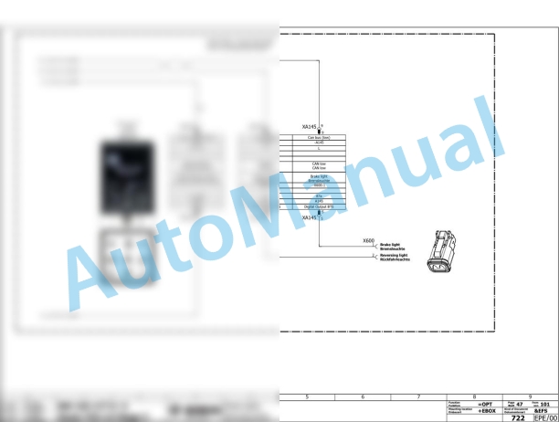 Bomag BW 145 D-5 Single Drum Vibratory Rollers Electric, Hydraulic Schematics Diagram 101587371004 - 101587379999-2