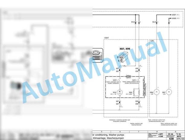 Bomag BW 145 DH-5 Single Drum Vibratory Rollers Electric, Hydraulic Schematics Diagram 101587071001 - 101587079999-2