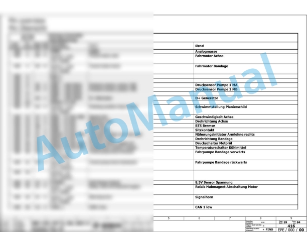 Bomag BW 145 PDH-5 Single Drum Vibratory Rollers Electric, Hydraulic Schematics Diagram 101586021001 - 101586029999-3