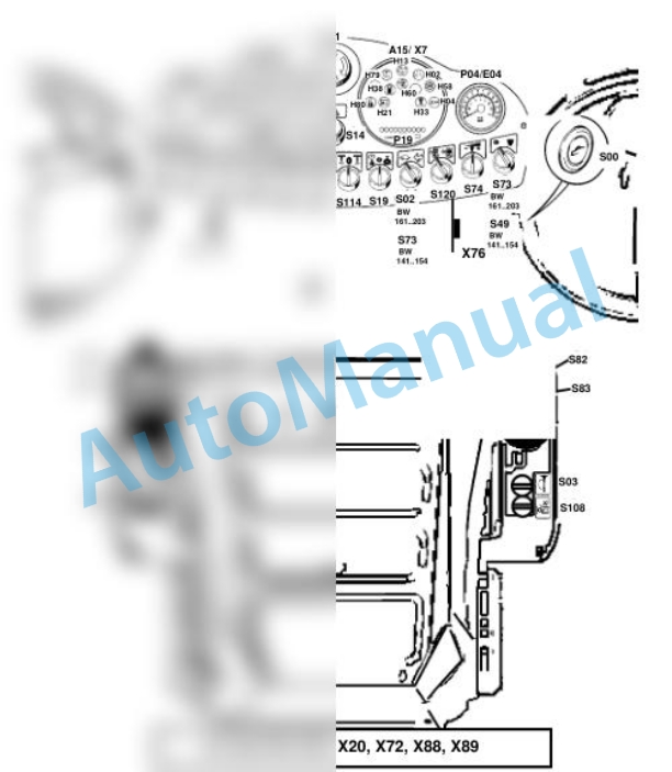 Bomag BW 151 AC-4 AM Combination Rollers Electric Schematics Diagram 101920421008 - 101920421008-3