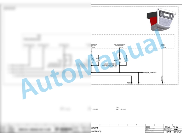 Bomag BW 151 AD-5 AM Tandem Vibratory Rollers Electric, Hydraulic Schematics Diagram 101921631001 - 101921639999-2