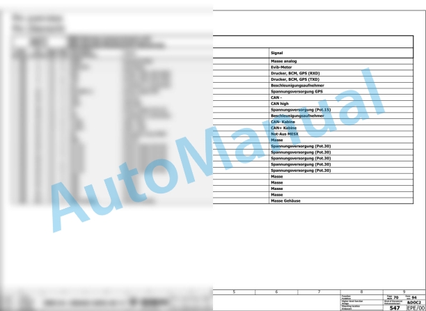 Bomag BW 151 AD-50 Tandem Vibratory Rollers Electric, Hydraulic Schematics Diagram 101921091001 - 101921099999-3