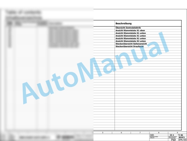 Bomag BW 154 ACP-4v AM Combination Rollers Electric, Hydraulic Schematics Diagram 101870861001 - 101870869999-3