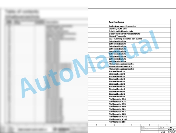 Bomag BW 154 AP-4v Tandem Vibratory Rollers Electric, Hydraulic Schematics Diagram 101870851001 - 101870859999-2