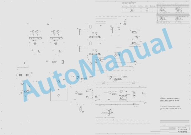 Bomag BW 161 AC-2 Combination Rollers Electric, Hydraulic Schematics Diagram 101640221024 - 101640221055