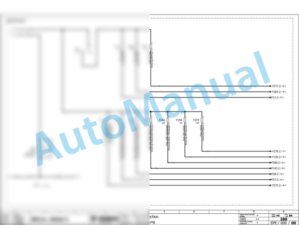 Bomag BW 161 AC-5 Combination Rollers Electric, Hydraulic Schematics Diagram 101921161002 - 101921161003-2