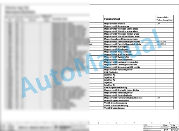 Bomag BW 161 AC-5 TIER 4 Combination Rollers Electric, Hydraulic Schematics Diagram 101921561001 - 101921569999-3
