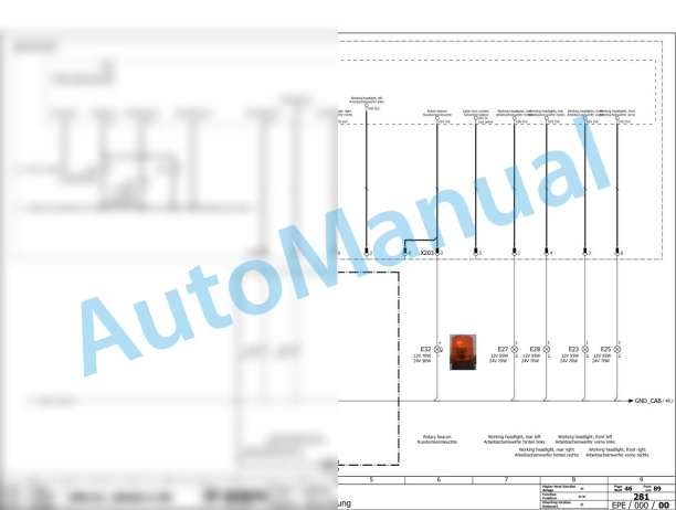 Bomag BW 161 AD-5 AM Tandem Vibratory Rollers Electric, Hydraulic Schematics Diagram 101921131001 - 101921131005-2