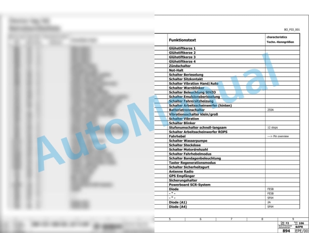 Bomag BW 161 AD-5 AM TIER4 StageV Tandem Vibratory Rollers Electric, Hydraulic Schematics Diagram 101921891001 - 101921899999-3