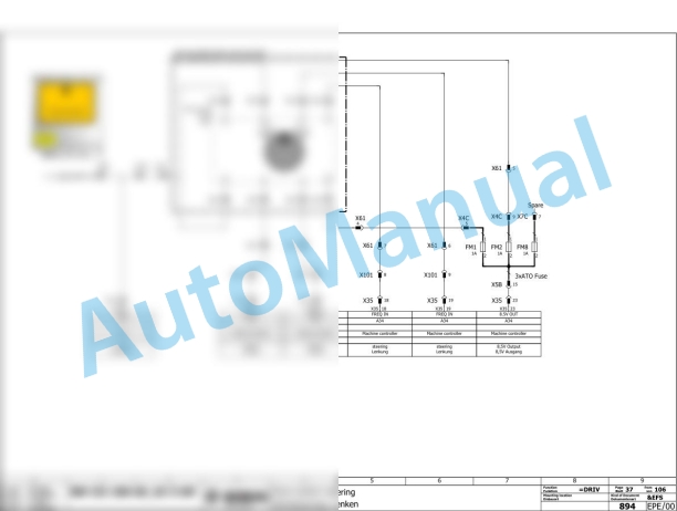 Bomag BW 161 AD-5 TIER4 Stage V Tandem Vibratory Rollers Electric, Hydraulic Schematics Diagram 101921861001 - 101921869999-3