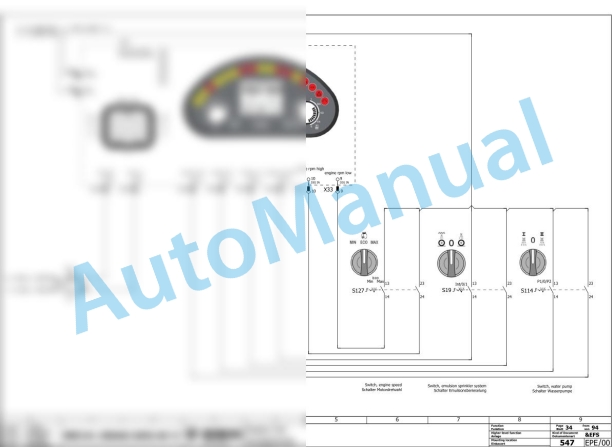 Bomag BW 161 AD-5 TIER4 Tandem Vibratory Rollers Electric, Hydraulic Schematics Diagram 101921501001 - 101921509999-3