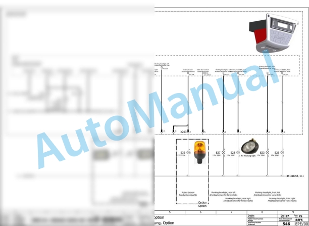 Bomag BW 161 ADO-50 Tandem Vibratory Rollers Electric, Hydraulic Schematics Diagram 101921371001 - 101921379999-3