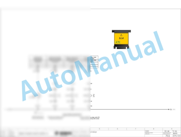 Bomag BW 174 AP-4v AM Tandem Vibratory Rollers Electric, Hydraulic Schematics Diagram 101870211001 - 101870219999-3