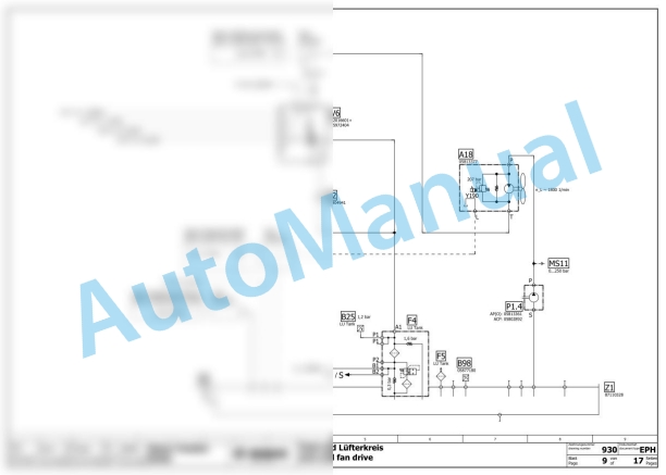 Bomag BW 174 AP-5 Tandem Vibratory Rollers Electric, Hydraulic Schematics Diagram 101871211001 - 101871219999-2