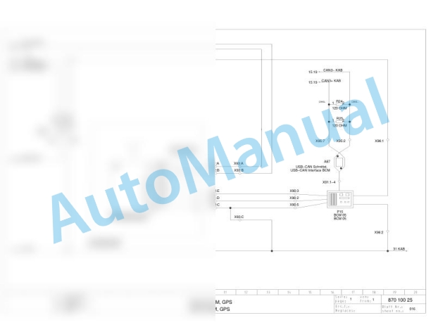 Bomag BW 174 AP-AM Tandem Vibratory Rollers Electric, Hydraulic Schematics Diagram 101870551002 - 101870551142-2