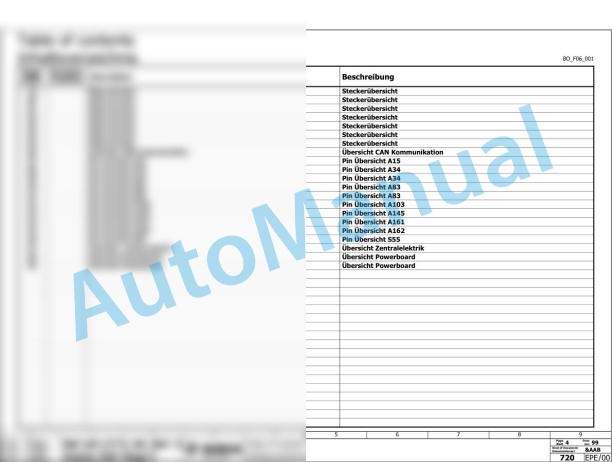 Bomag BW 177 D-5 Single Drum Vibratory Rollers Electric, Hydraulic Schematics Diagram 101587061001 - 101587069999-3