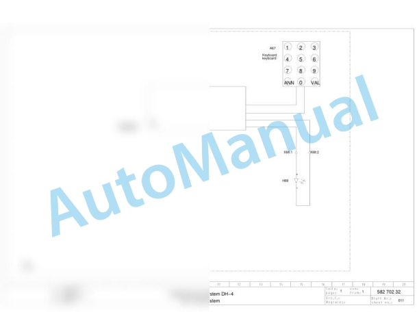 Bomag BW 177 DH-4 BVC Single Drum Vibratory Rollers Electric, Hydraulic Schematics Diagram 101583281002 - 101583281054-3