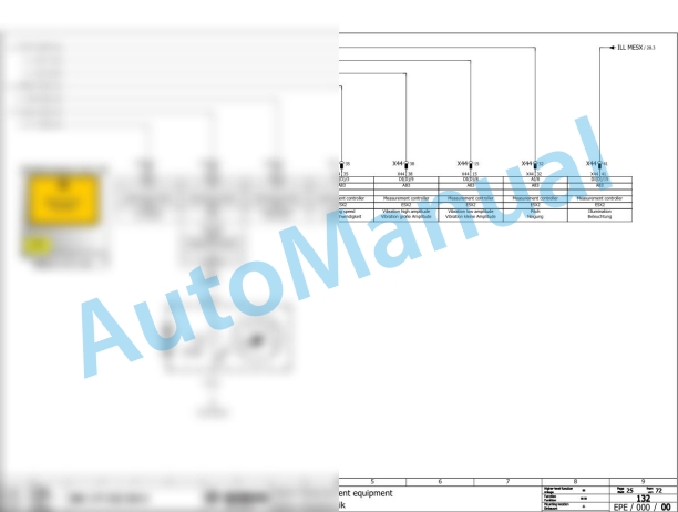 Bomag BW 177 PDH-4 Single Drum Vibratory Rollers Electric, Hydraulic Schematics Diagram 101583311001 - 101583319999-2
