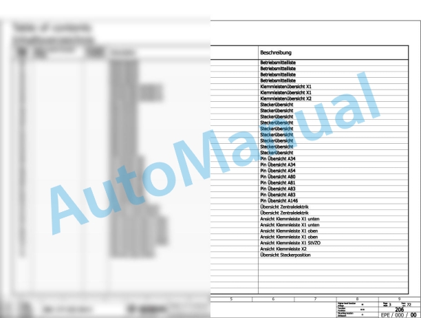 Bomag BW 179 DH-4 Single Drum Vibratory Rollers Electric Schematics Diagram 101583331016 - 101583331026-3