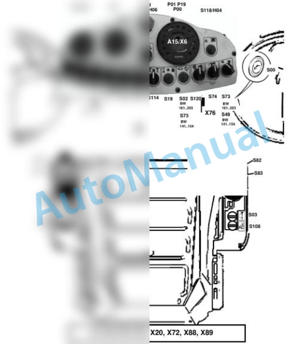 Bomag BW 190 AD-4 Tandem Vibratory Rollers Electric Schematics Diagram 101920151001 - 101920151039-3