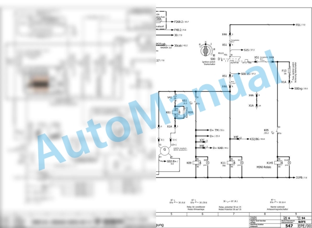 Bomag BW 190 AD-5 Tandem Vibratory Rollers Electric, Hydraulic Schematics Diagram 101921201001 - 101921209999-2