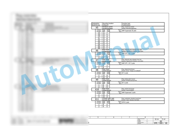 Bomag BW 211 D-4 Single Drum Vibratory Rollers Electric, Hydraulic Schematics Diagram 101583091667 - 101583091827-3