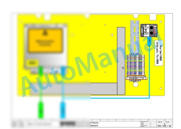 Bomag BW 211 D-40 Single Drum Vibratory Rollers Electric, Hydraulic Schematics Diagram 210583041137 - 210583049999-2