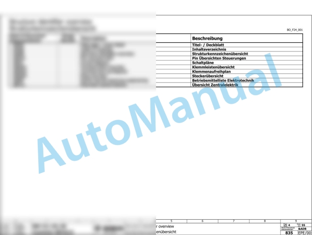 Bomag BW 211 D-40 Single Drum Vibratory Rollers Electric, Hydraulic Schematics Diagram 961582381059 - 961582389999-2