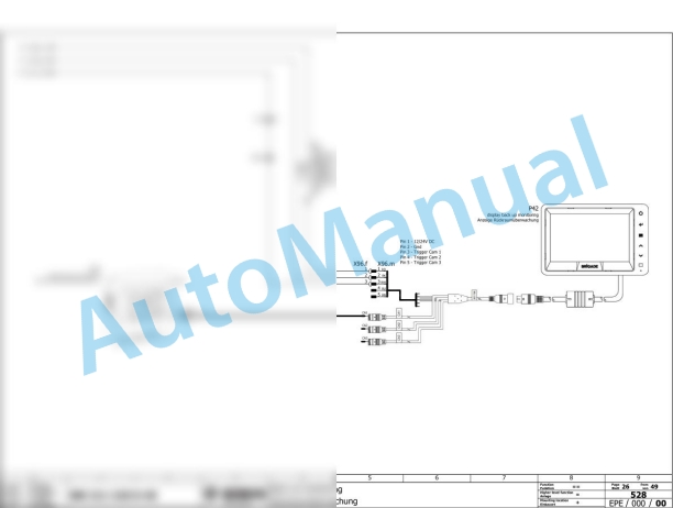 Bomag BW 211 D-40 SL Single Drum Vibratory Rollers Electric, Hydraulic Schematics Diagram 961582391001 - 961582391126-2