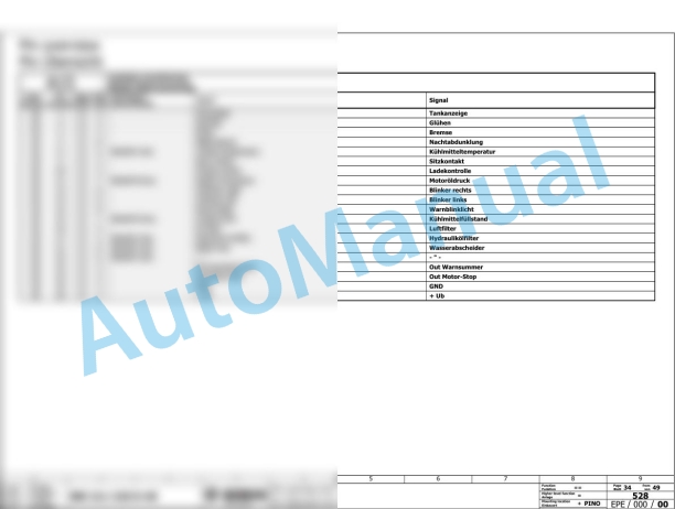 Bomag BW 211 D-40 SL Single Drum Vibratory Rollers Electric, Hydraulic Schematics Diagram 961582391001 - 961582391126-3