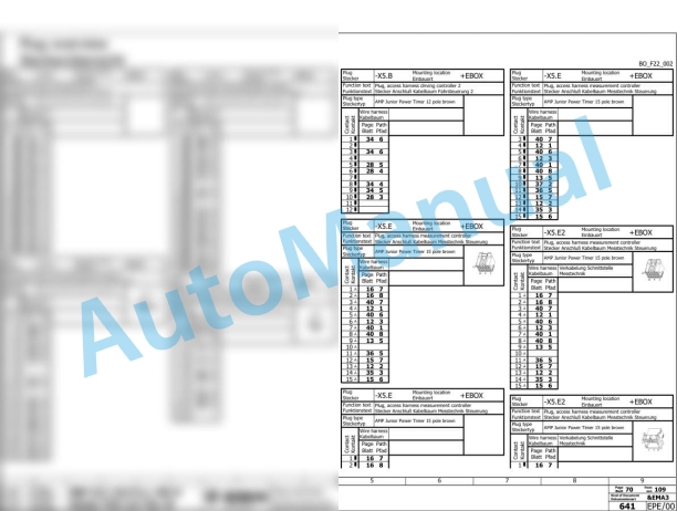 Bomag BW 211 D-5 Single Drum Vibratory Rollers Electric, Hydraulic Schematics Diagram 101587421001 - 101587429999-3