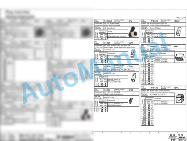 Bomag BW 211 D-5 SL Single Drum Vibratory Rollers Electric, Hydraulic Schematics Diagram 961935001001 - 961935009999-3