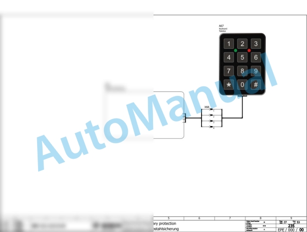 Bomag BW 211 D-50 Single Drum Vibratory Rollers Electric Schematics Diagram 101583621001 - 101583621167-2