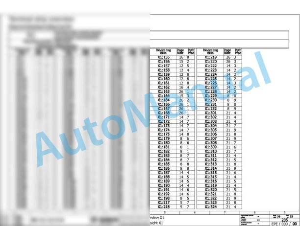 Bomag BW 211 D-50 Single Drum Vibratory Rollers Electric Schematics Diagram 101583621001 - 101583621167-3