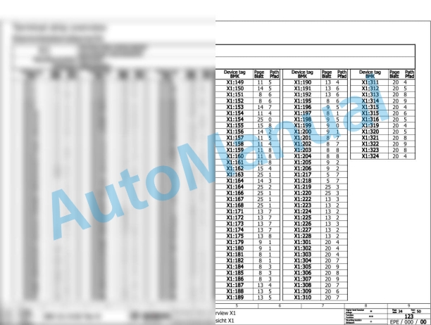 Bomag BW 211 D-50 Single Drum Vibratory Rollers Electric Schematics Diagram 901583531002 - 901583531186-3